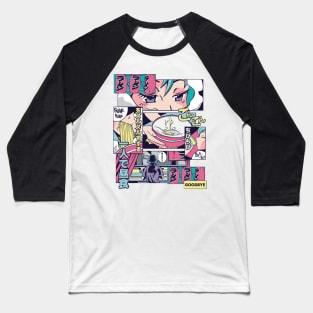 RAMEN SHOP ANIME Baseball T-Shirt